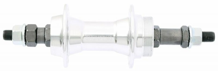 Max1 Náboj zadní ložiskový hliníkový stříbrný, 36 děr, 135mm x 3/8 x 175 mm - main (0)