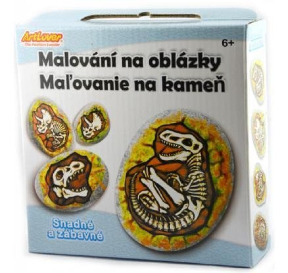 ArtLover Sada Malování na oblázky - dino kostra - main (0)