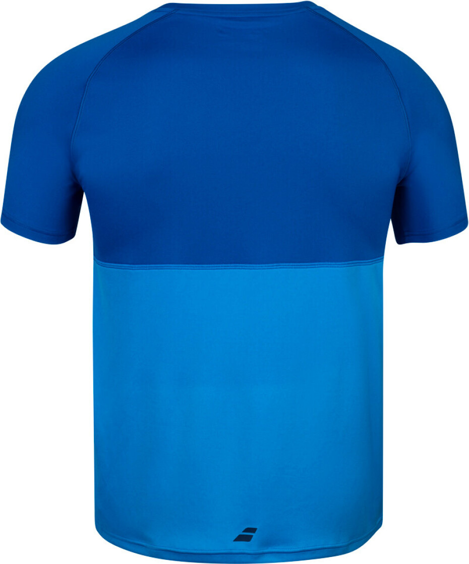 Dětské tričko Babolat  Play Club Crew Neck Tee Blue 8 - 10 let - main (2)