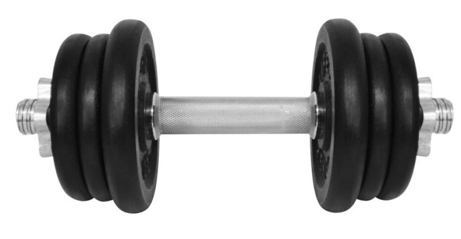 Lifefit Činka nakládací jednoruční 13 kg 30mm tyč/6x kotouč - main (0)