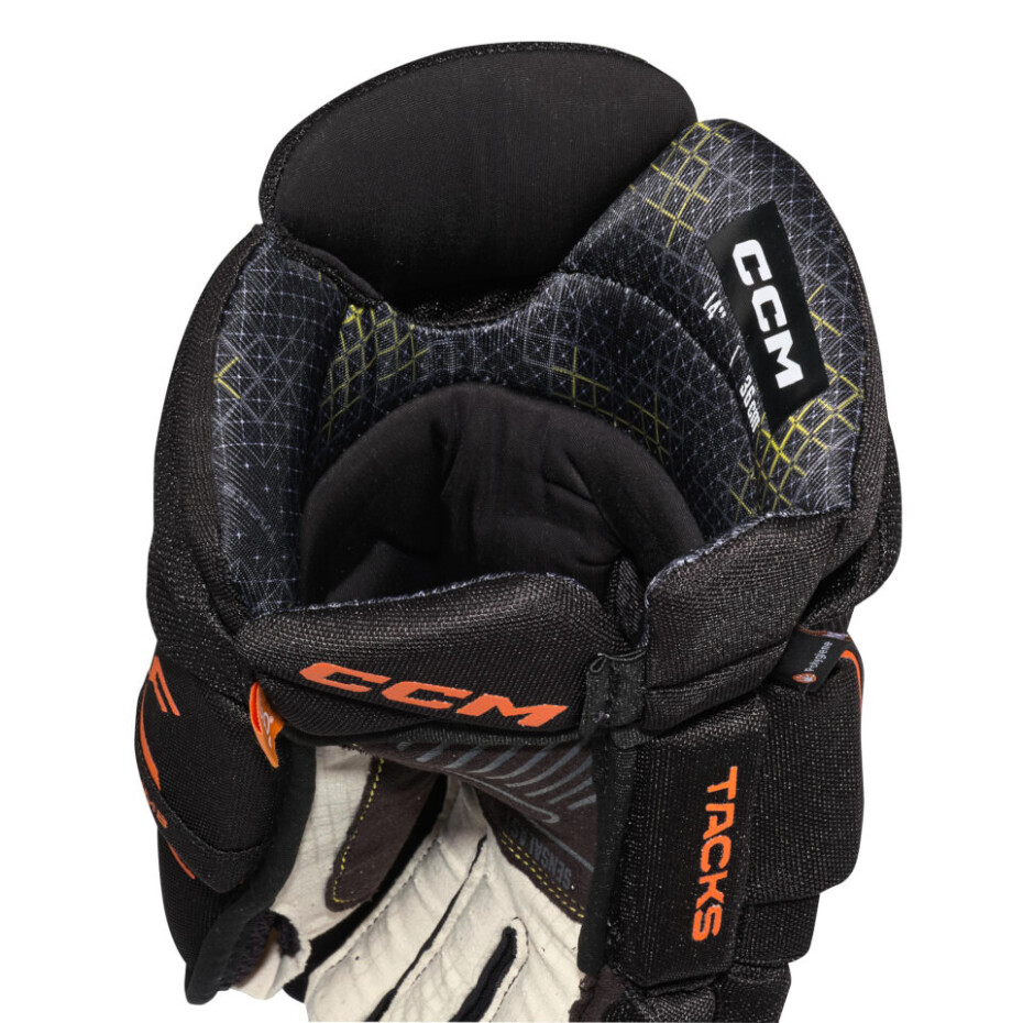 Hokejové rukavice CCM Tacks XF Black/Orange Senior 15 palců - main (3)