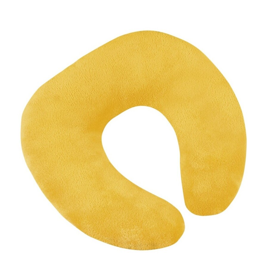Bellatex cestovní polštářek Korall micro, žlutá, 30 x 35 cm - main (0)
