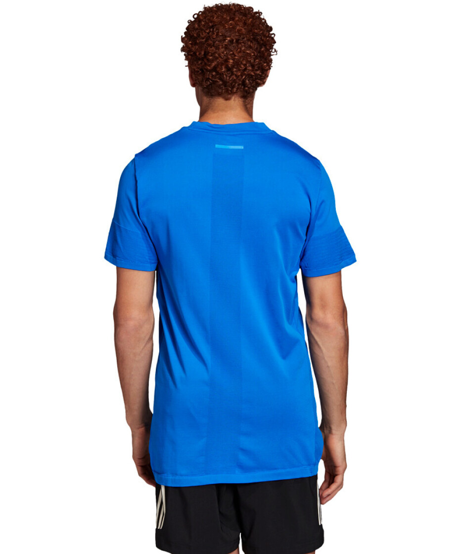 Pánské tričko adidas  25/7 PK blue M - main (4)