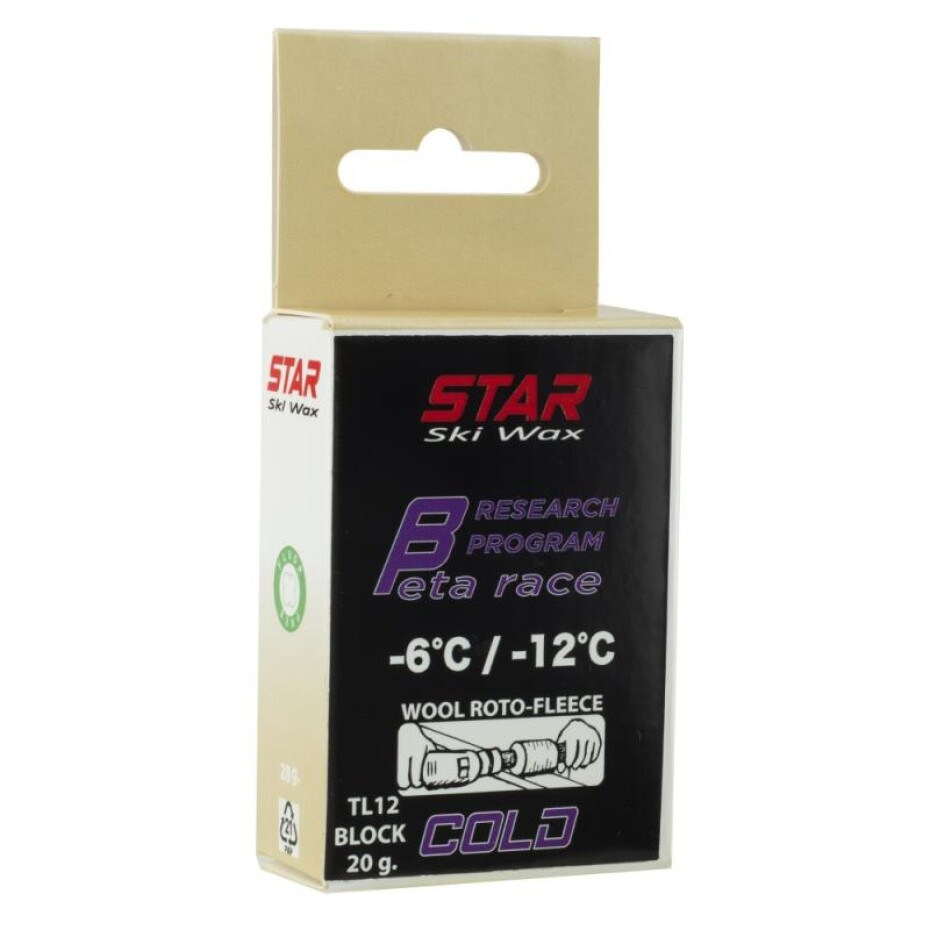 Star Ski Wax TL12 Block Beta Race cold 20g - main (0)