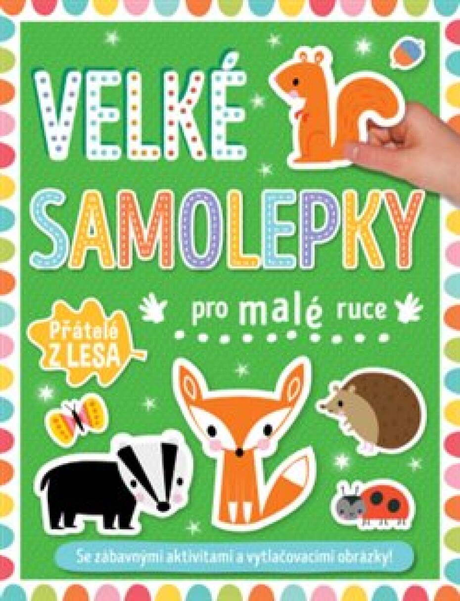 Velké samolepky pro malé ruce Přátelé z lesa - main (0)
