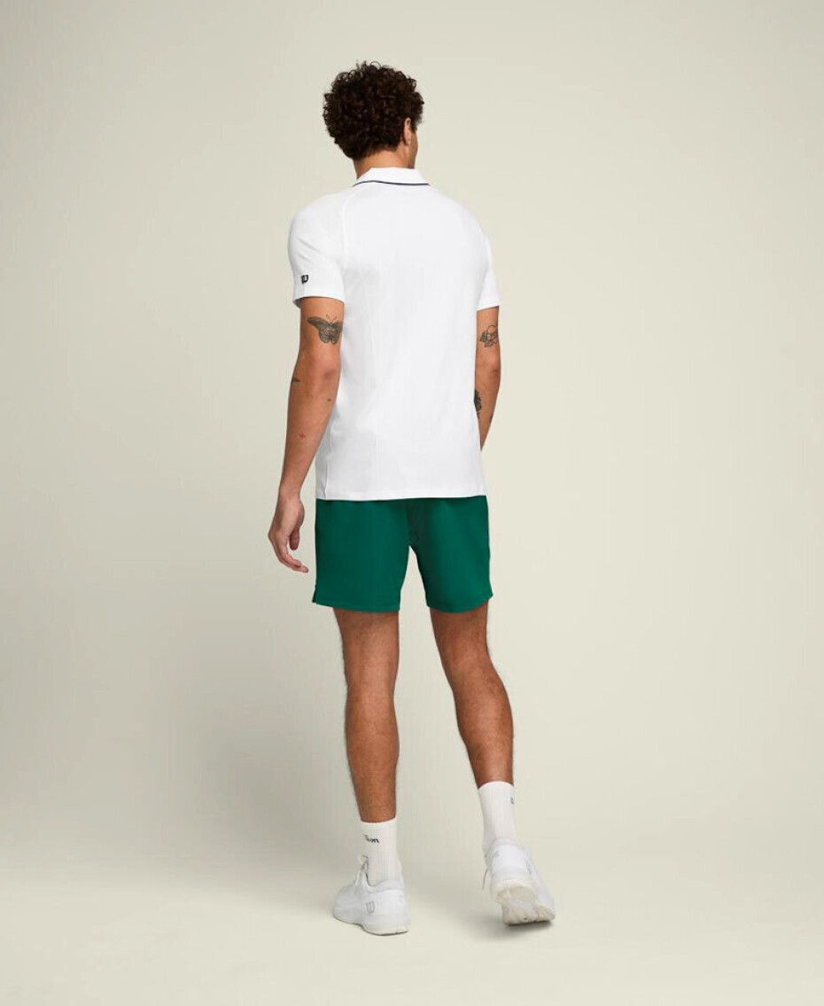 Pánské šortky Wilson  M Team Short 7" Courtside Green S - main (3)