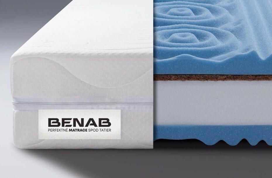 Benab Pěnová matrace ZERO Hard | 90 x 200 cm - main (5)