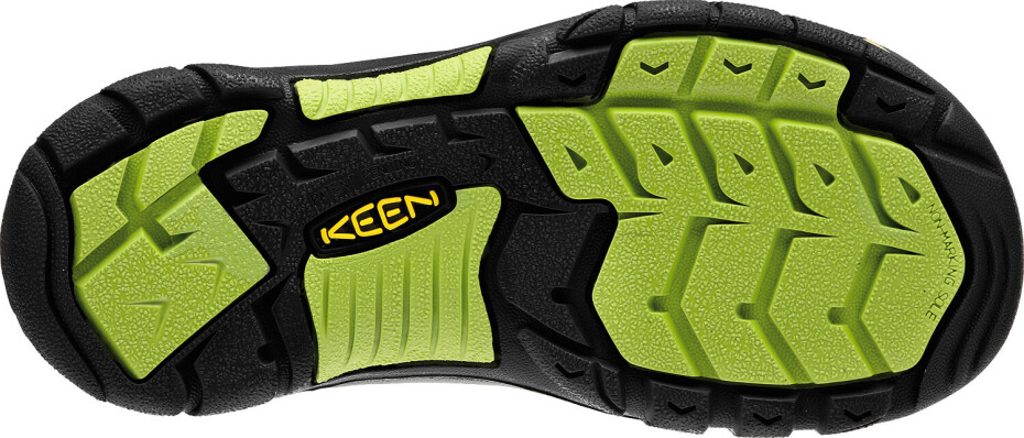 Dětské sandály Keen  Newport H2 JR Black/Lime Green  US 3 - main (1)