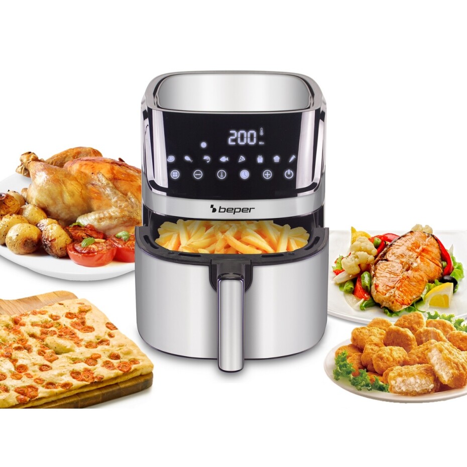 Beper P101FRI070 digitální horkovzdušná fritéza, 7 l - main (1)