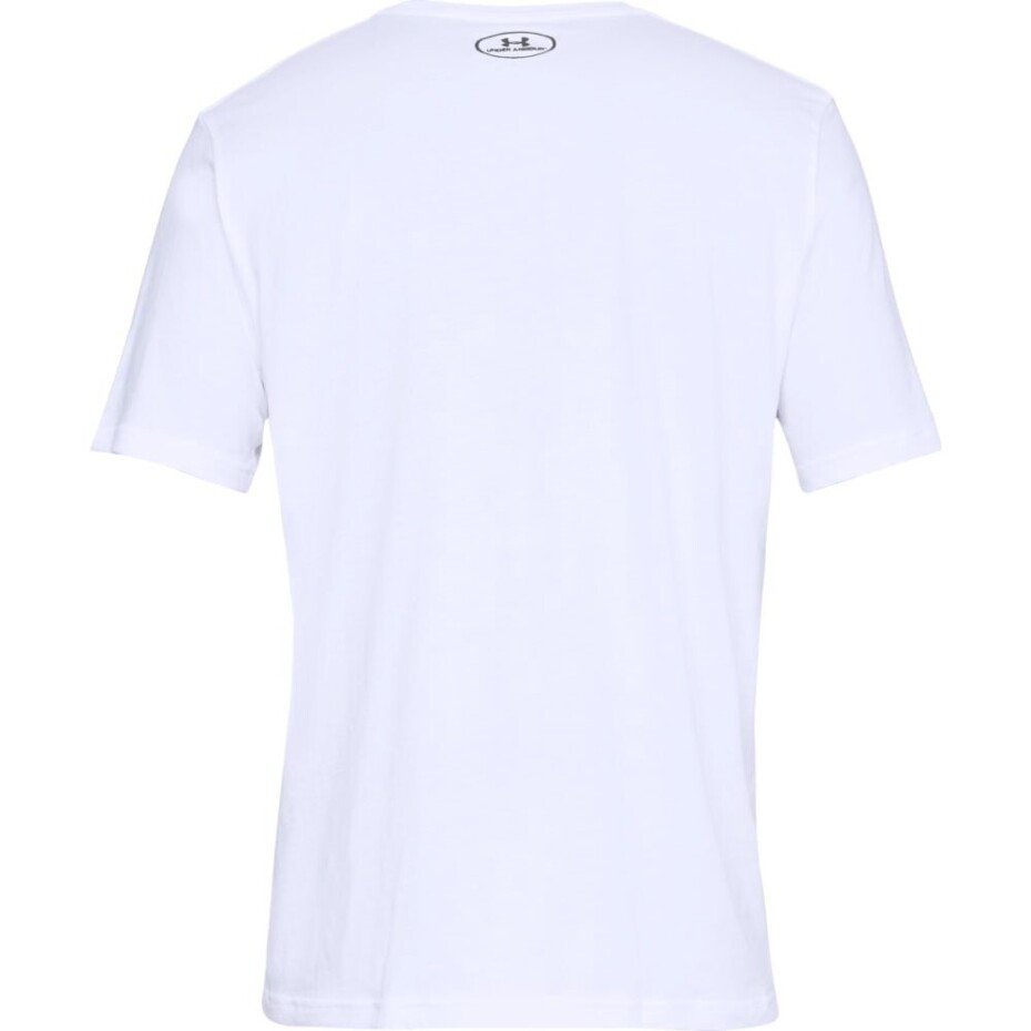 Pánské tričko Under Armour  TEAM ISSUE WORDMARK SS White 4XL - main (2)