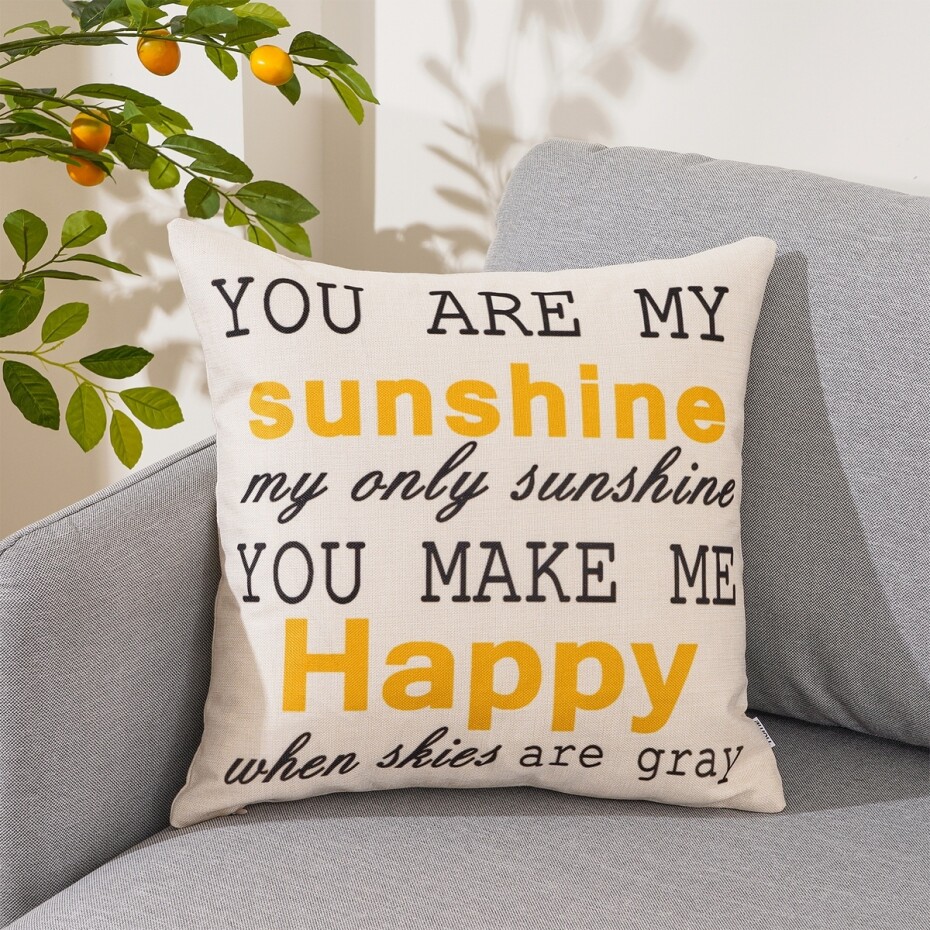 4Home Povlak na polštářek My Sunshine, 45 x 45 cm - main (1)
