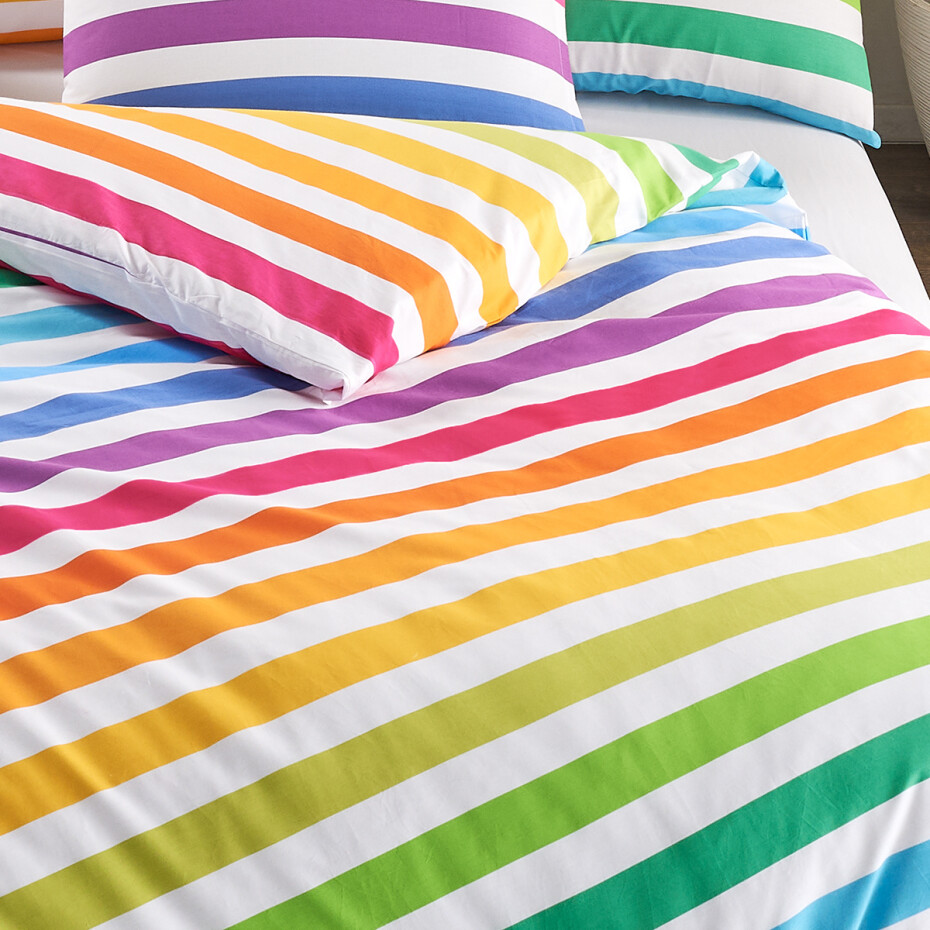 4Home Bavlněné povlečení Rainbow, 140 x 200 cm, 70 x 90 cm - main (2)