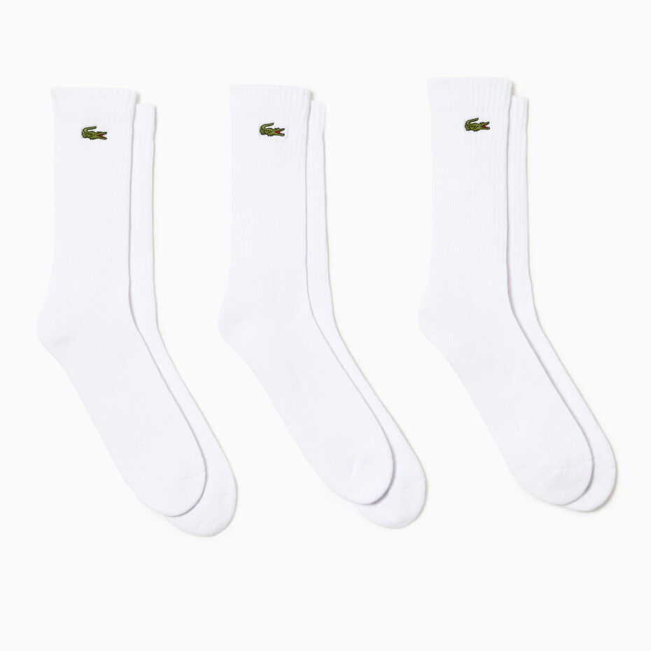 Ponožky Lacoste  Core Performance Socks White  EUR 35-38 - main (0)
