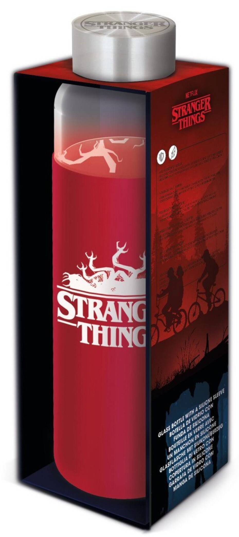 Láhev na pití skleněná - Stranger Things 580 ml - EPEE - main (0)
