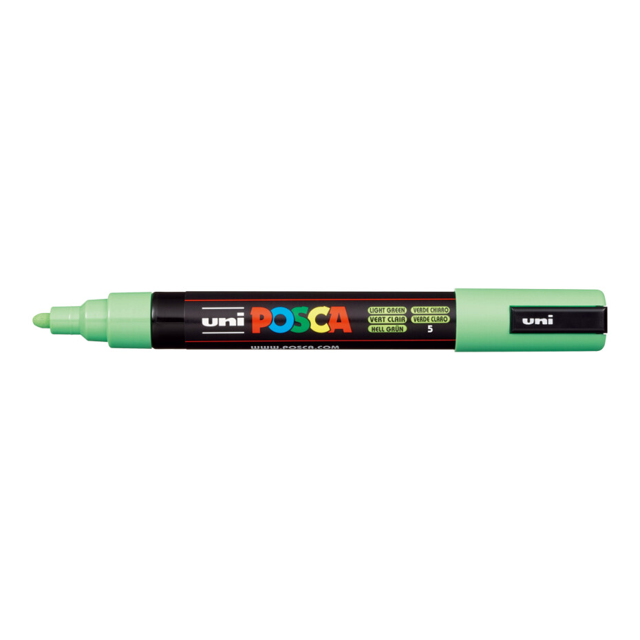 Posca popisovač PC-5M, 1,8 - 2,5 mm, světle zelená (5) - main (0)