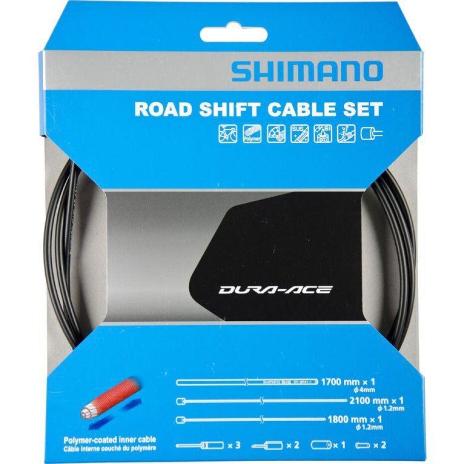 Shimano Dura-ace Polymer Bowdeny+lanka řadící set - main (0)