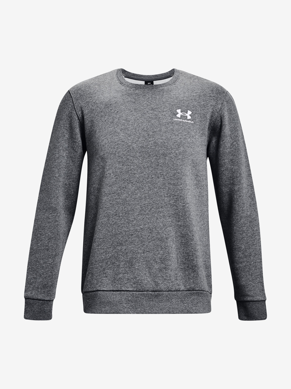 Pánská mikina Under Armour  Essential Fleece Crew-GRY 3XL - main (4)