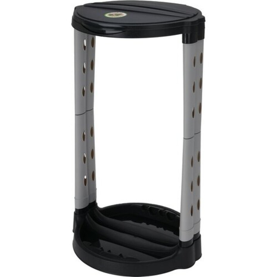 ProGarden Stojan na pytle na odpadky 120 l, 43 x 70 cm, antracit - main (0)