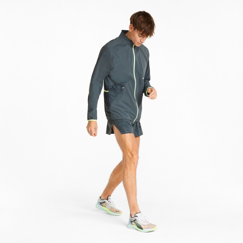 Pánská bunda Puma  Run Ultraweave S FSTR Jacket Dark Slate XL - main (5)