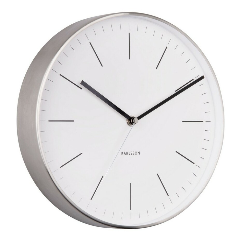 Karlsson 5732WH designové nástěnné hodiny, pr. 28 cm - main (1)