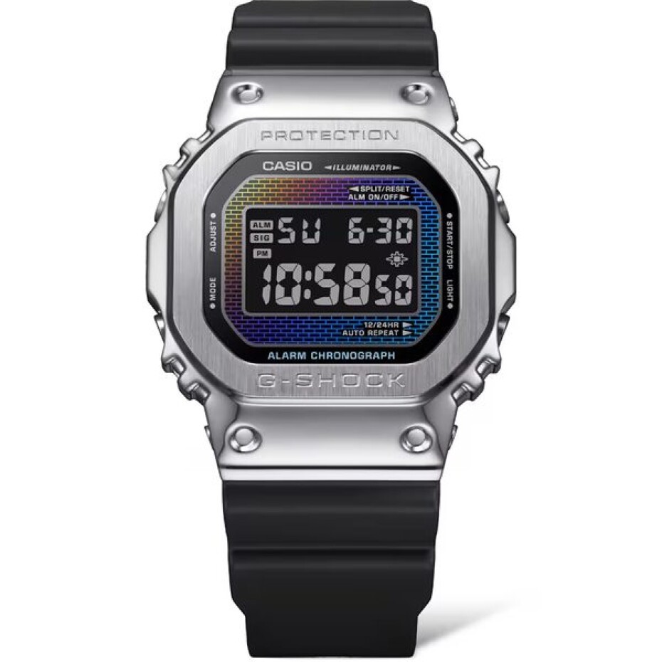 Casio G-Shock GM-5600RW-1ER Rainbow Brick Wall Series - main (2)