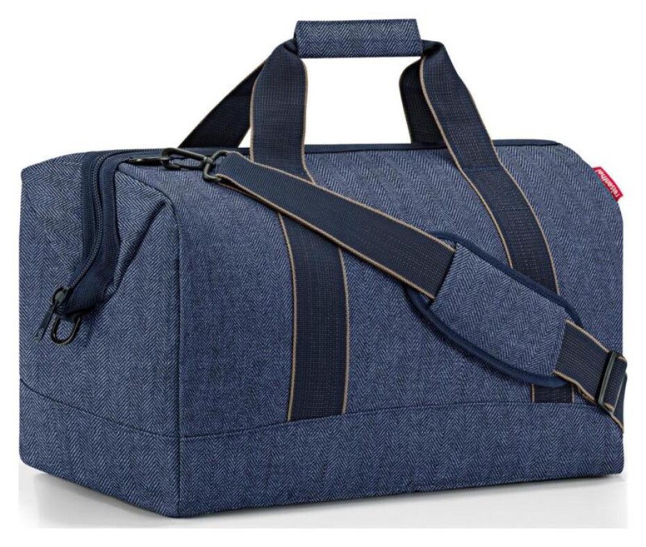 Reisenthel Allrounder L Herringbone Dark Blue taška - main (0)