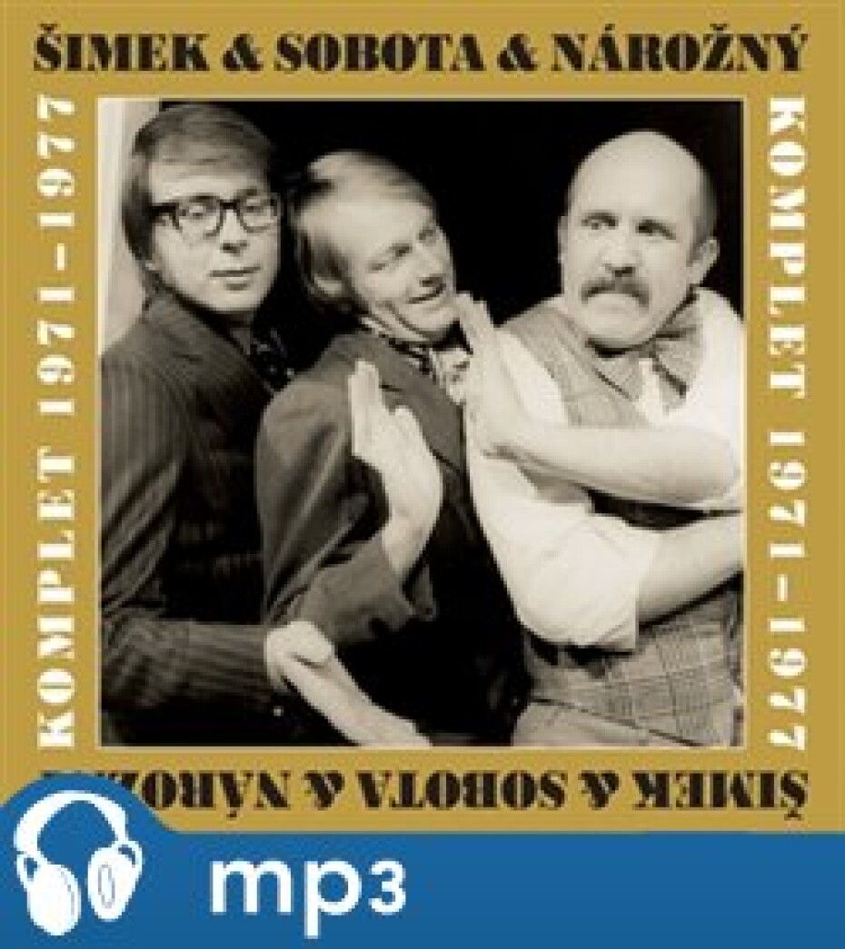Šimek a Grossman : komplet 1966-1971 - Miloslav Šimek, Luděk Sobota, Petr Nárožný - main (0)