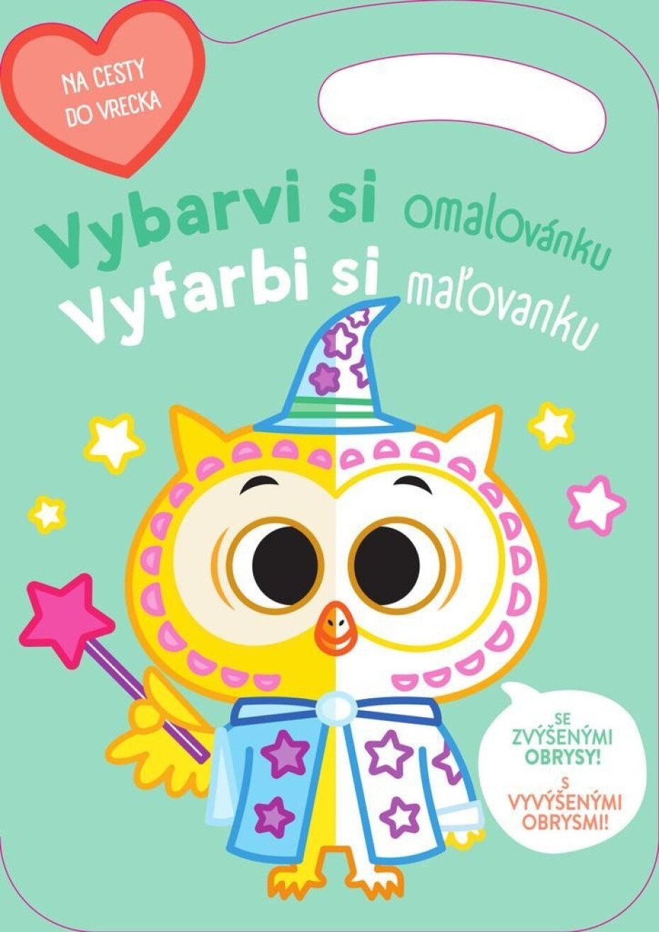 Vybarvi si omalovánku Sova / Vyfarbi si maľovanku Sova - main (0)