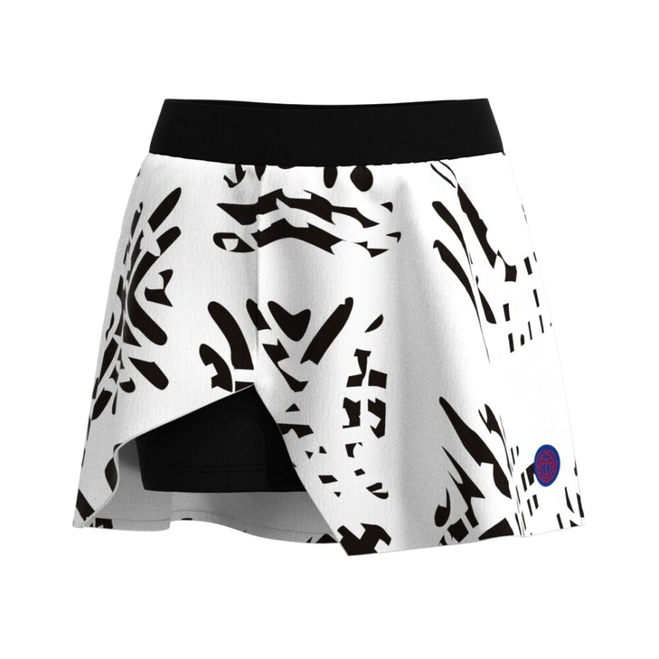 Dámská sukně BIDI BADU  Melbourne Printed Cut Out Skort White/Black M - main (0)