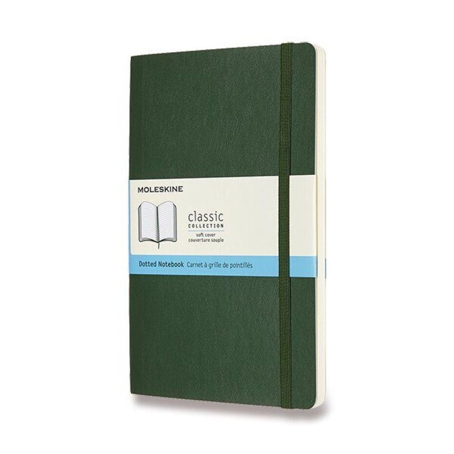 Zápisník Moleskine VÝBĚR BAREV - měkké desky - L, tečkovaný 1331/11274 - Zápisník Moleskine - měkké desky černý - main (9)