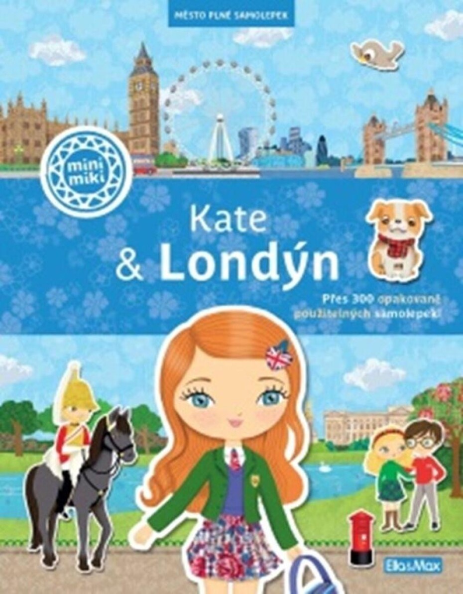 Kate &amp; Londýn - Město plné samolepek - Ema Potužníková - main (0)