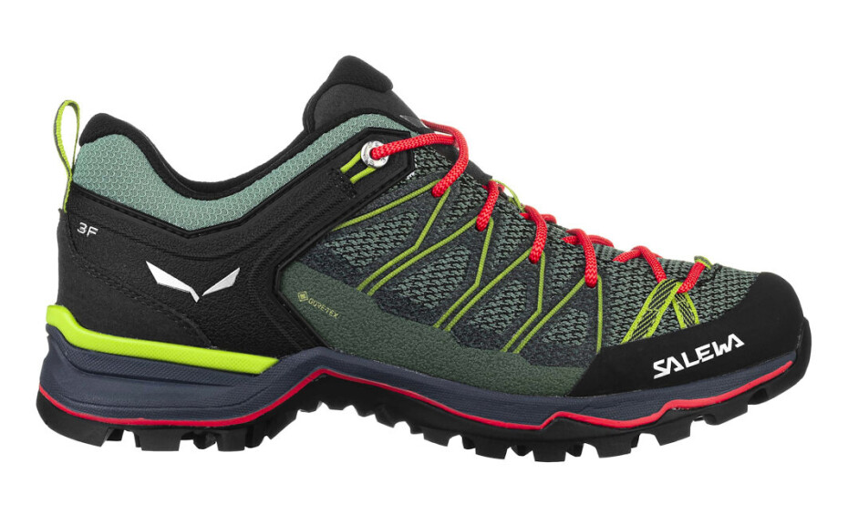 Dámská outdoorová obuv Salewa  WS MTN Trainer Lite GTX Feld Green/Fluo Coral  UK 6 - main (1)