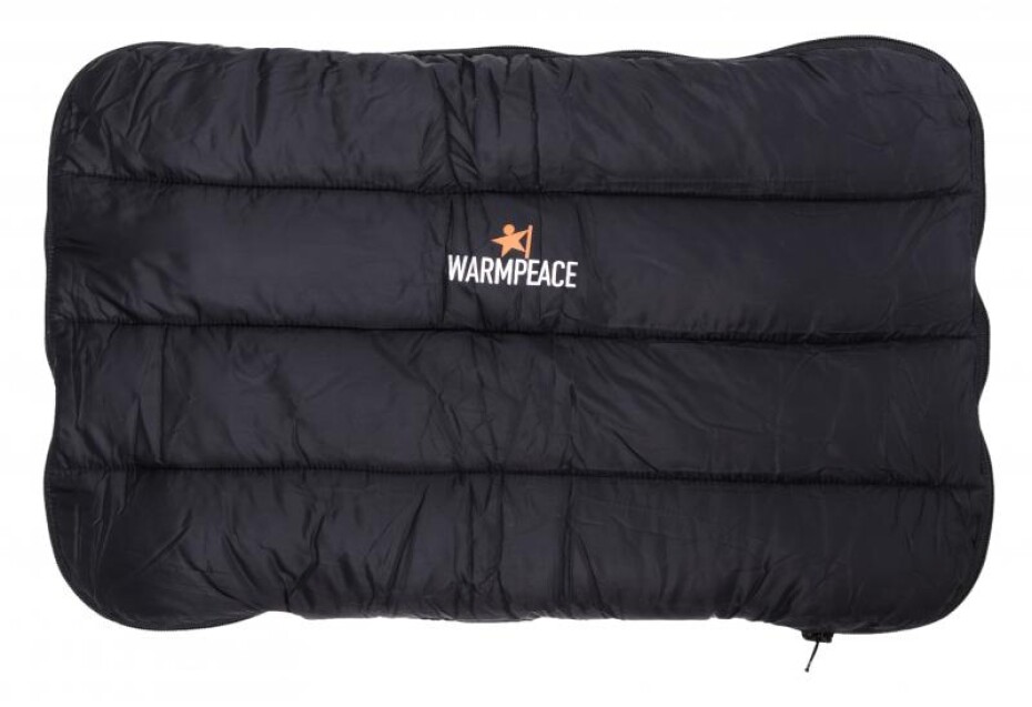 Warmpeace POLŠTÁŘEK PÉŘOVÝ ZIP black - main (0)