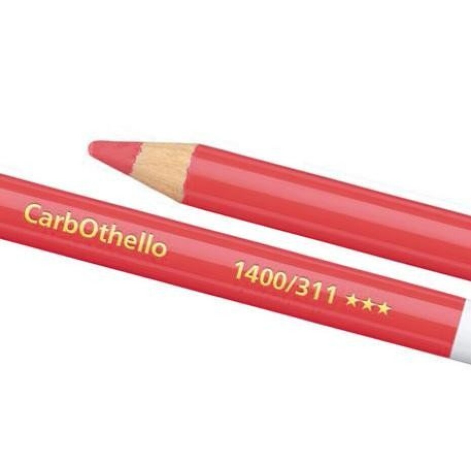 Pastelka STABILO CarbOthello červená karmínová střední - main (0)