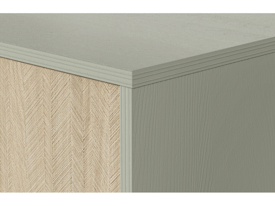 ArtPS Obývací stěna TIMBER | béžová/zelená - main (4)