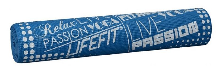 Lifefit Gymnastická podložka Slimfit Plus 173x58x0 6cm modrá - main (0)