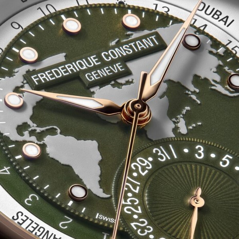Frederique Constant Manufacture Classic Worldtimer Automatic Limited Edition FC-718KWWM4H9 - main (2)