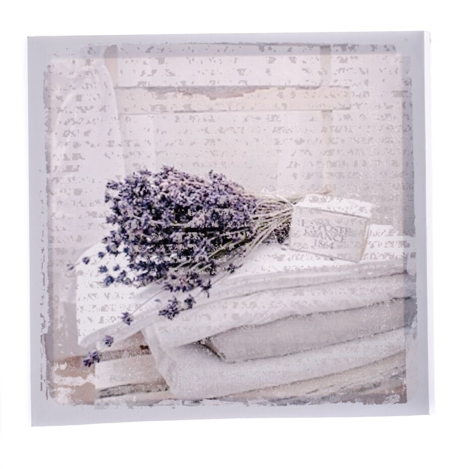 Obraz na plátně Lavender blanket, 28 x 28 cm - main (0)