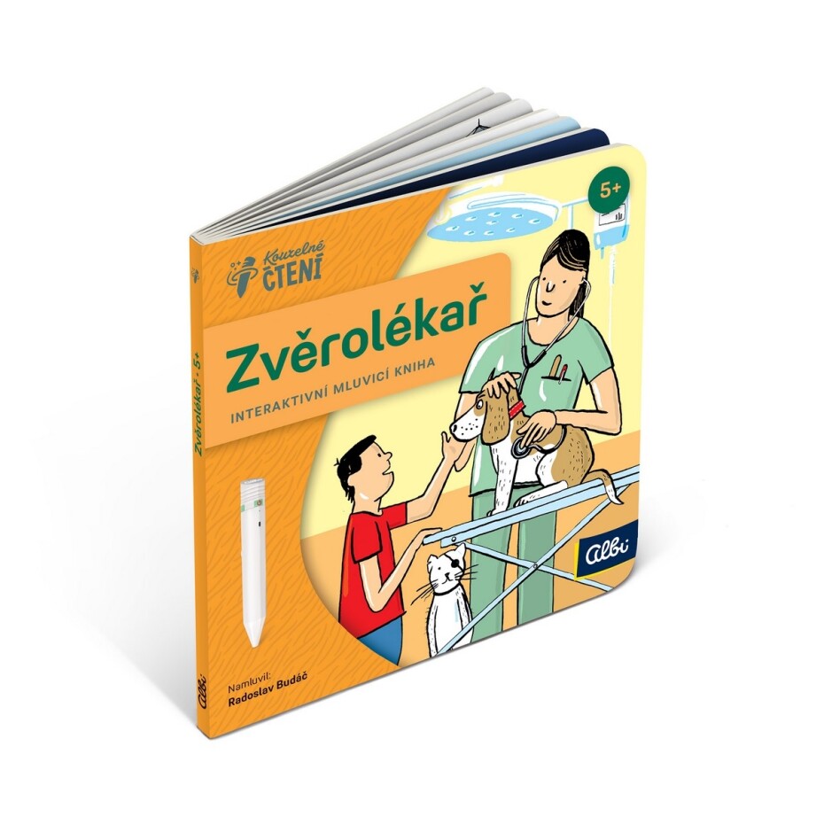 Kouzelné čtení Minikniha povolání – Zvěrolékař - main (2)