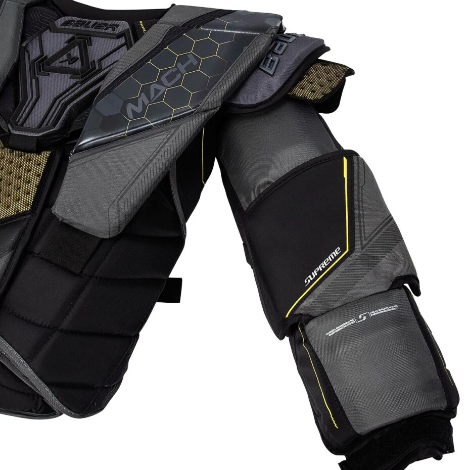 Brankářská hokejová vesta Bauer Supreme MACH black Senior XL - main (1)