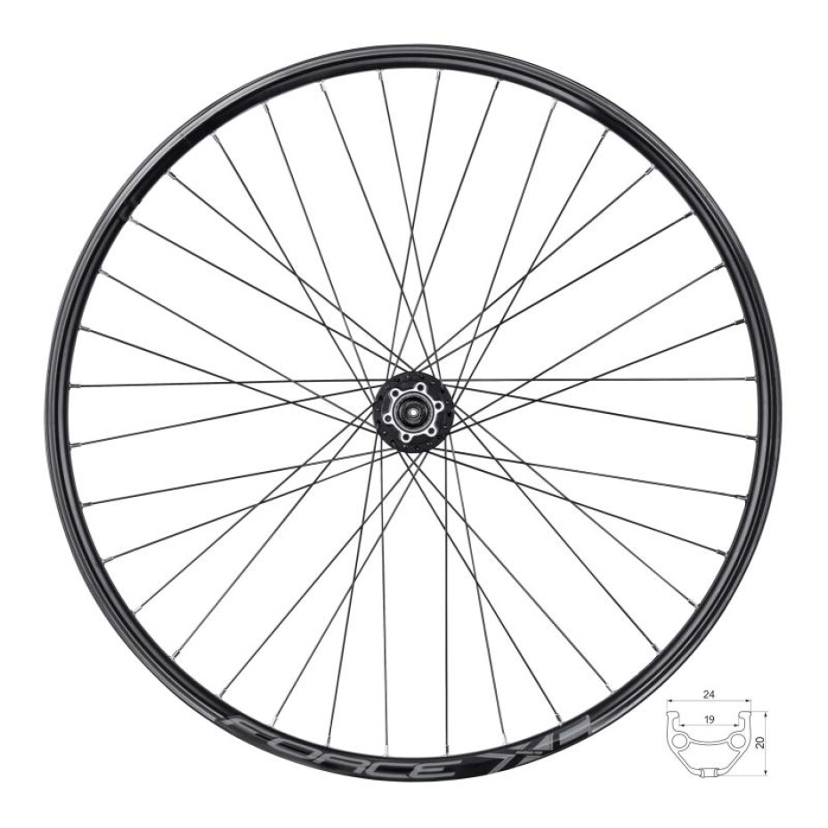 Force Kolo přední XC DISC 622x19 HBM475-6d 36d - main (0)