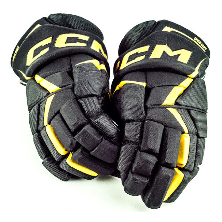 Hokejové rukavice CCM JetSpeed FT6 Black/Sunflower Senior 13 palců - main (0)