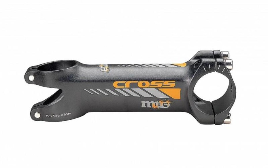Mud Cross Stem černo/oranžový představec - main (0)