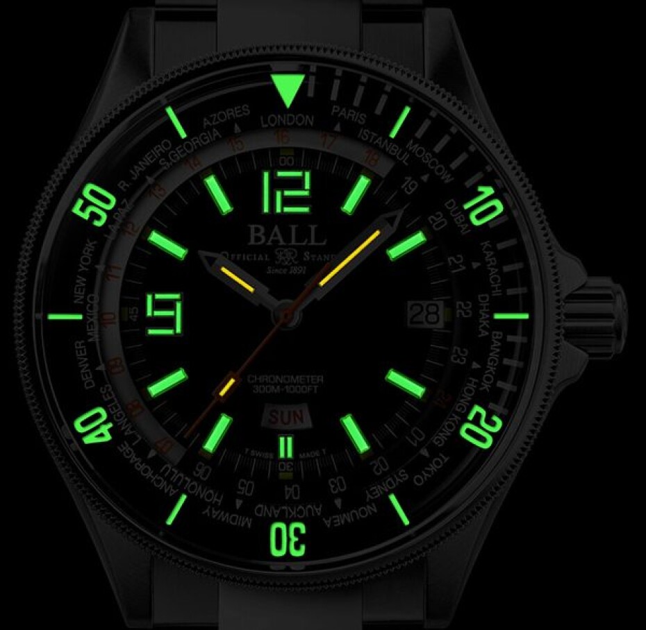 Ball Engineer Master II Diver Worldtime Limited Edition COSC DG2232A-PC-BE - main (2)