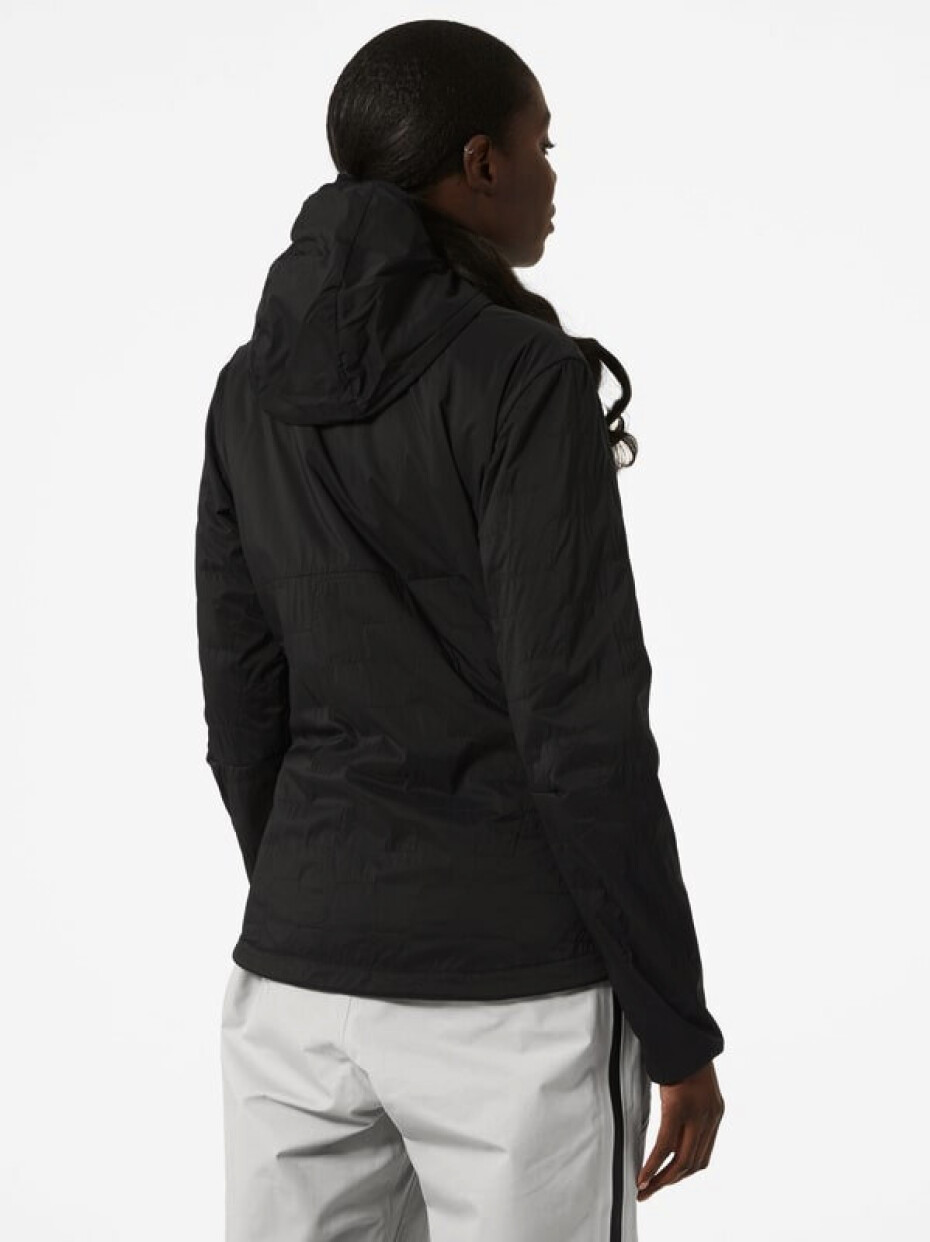Dámská bunda Helly Hansen  Lifaloft Air Hooded Insulato W Black, S S - main (3)