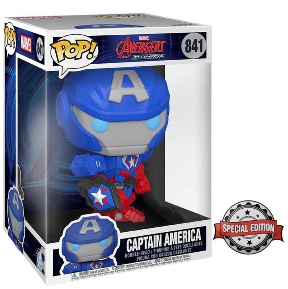 Funko POP Jumbo: Marvel Mech - 10´ Captain America (limited special edition) - main (0)