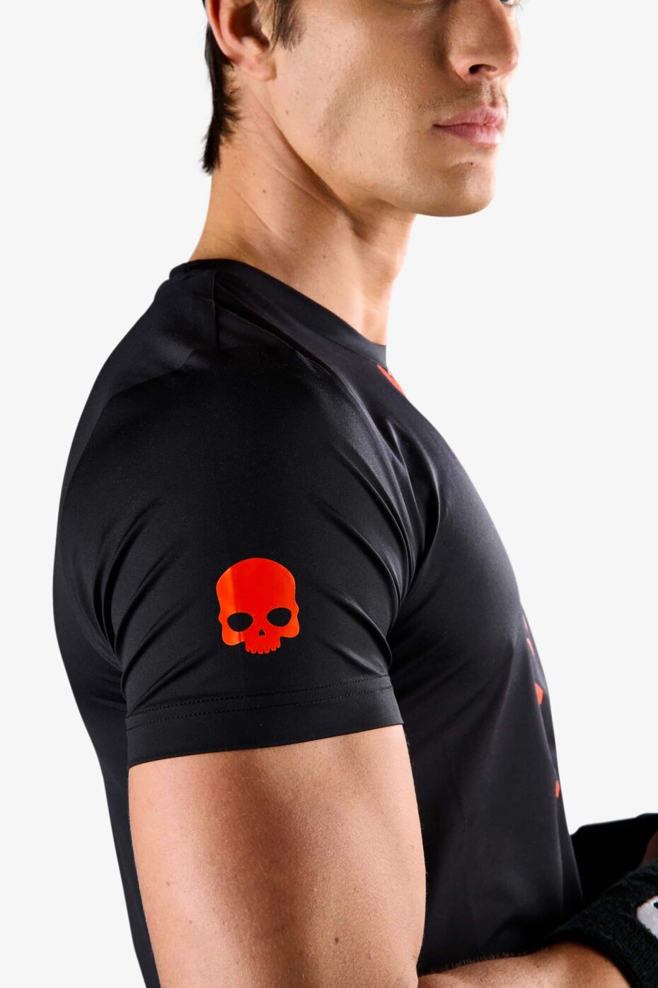 Pánské tričko Hydrogen  Tiger Tech Tee Black/Orange Tiger M - main (5)