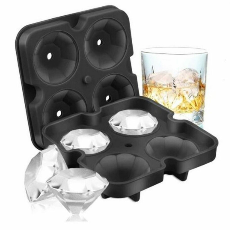 Silikonová forma na led Diamanty - main (0)