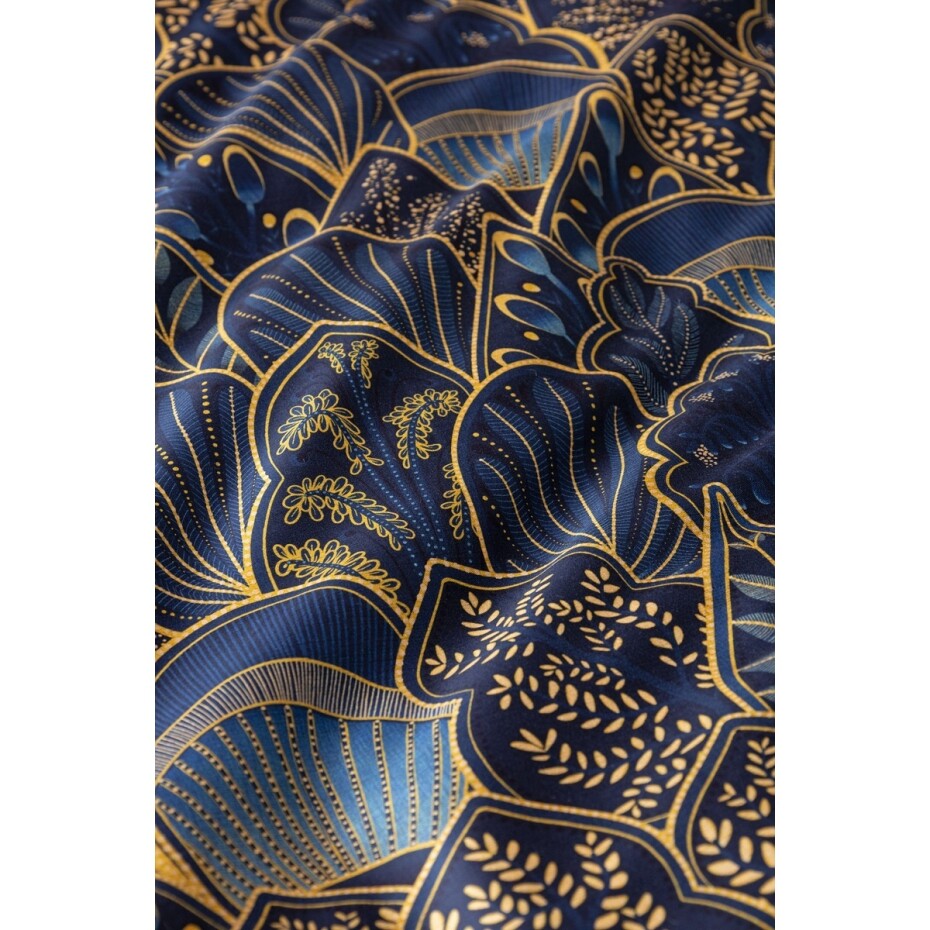 Matějovský Saténové povlečení Livia Blue, 140 x 220 cm, 70 x 90 cm - main (3)
