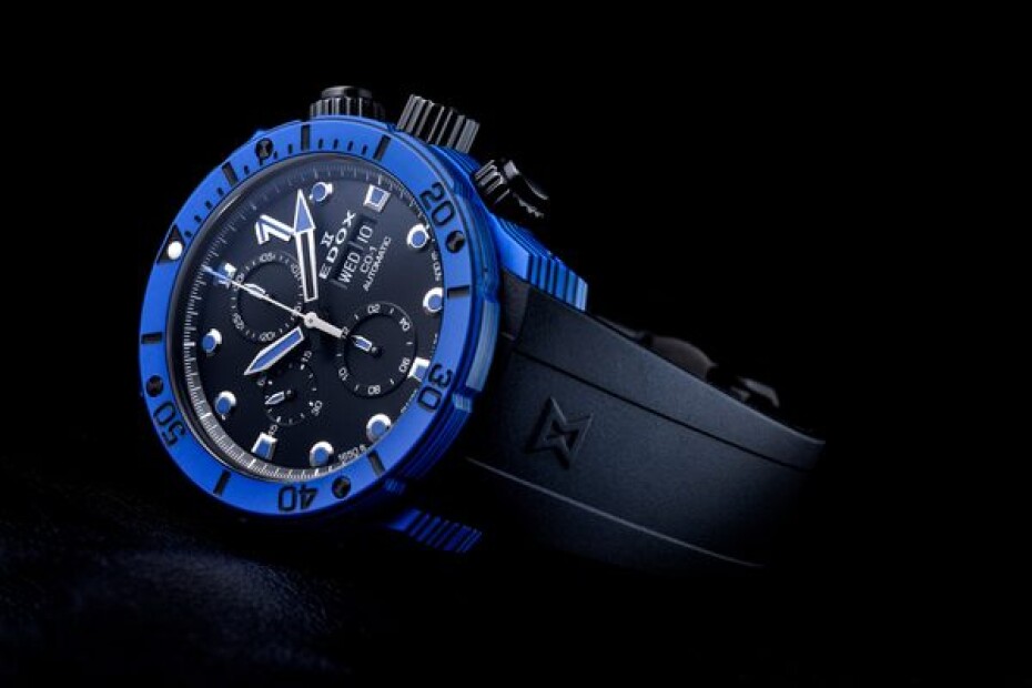 EDOX CO-1 Carbon Chronograph Automatic 01125-CLNBUN-NINBU - main (3)